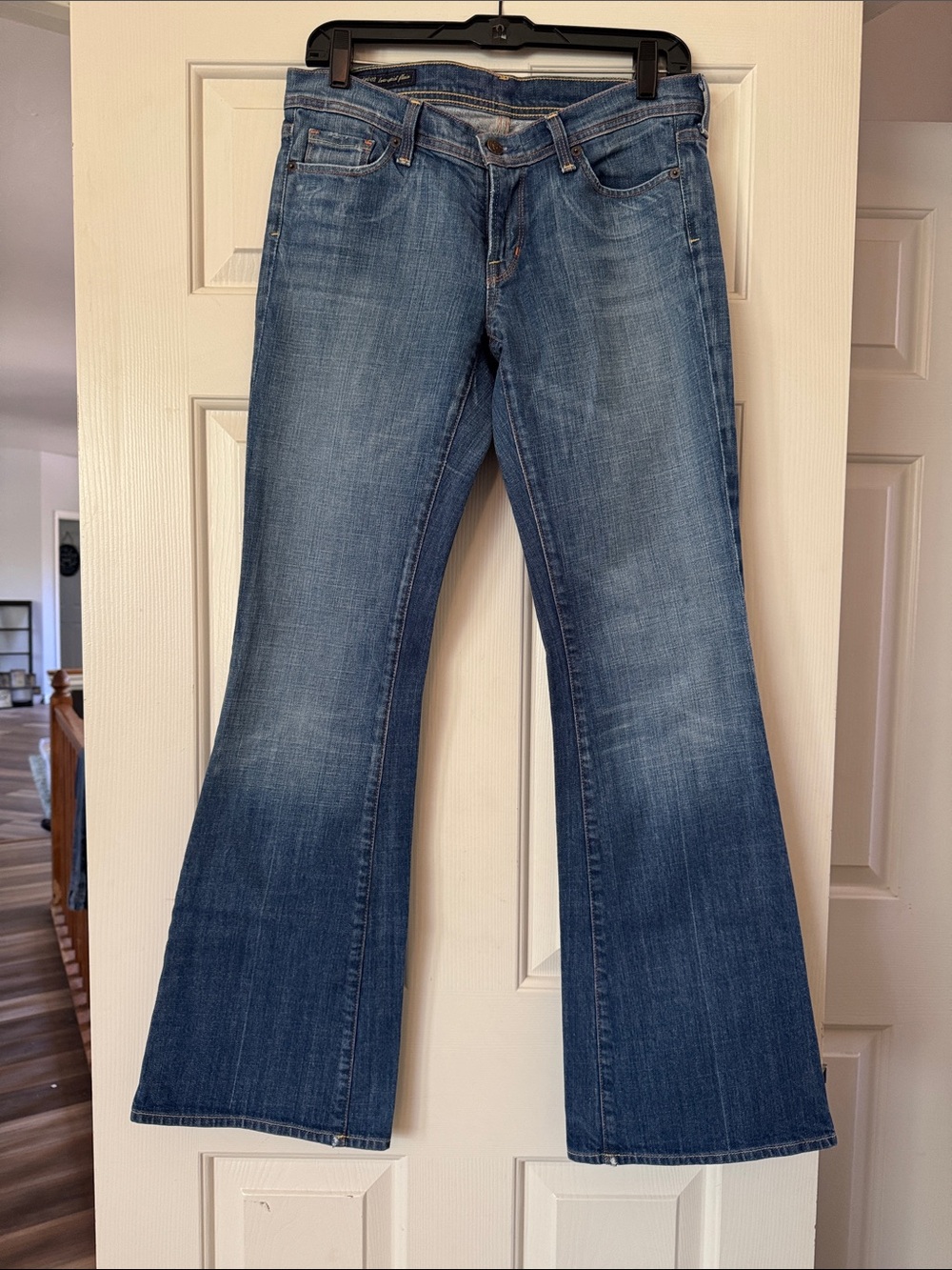 Citizens Of Humanity Ingrid Stretch Blue Flare Jeans